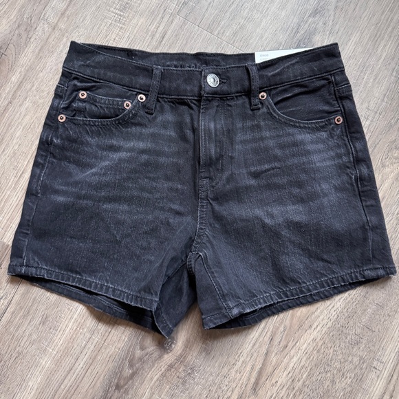 American Eagle Outfitters Pants - American Eagle Outfitters Black 4" Perfect Short - Size 000 / 23W - Brand New